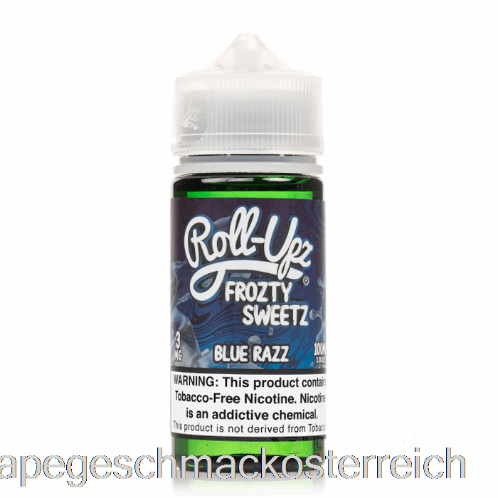 Blue Raspberry Ice – Juice Roll-upz E-Liquid – 100 Ml, 6 Mg Vape-Geschmack